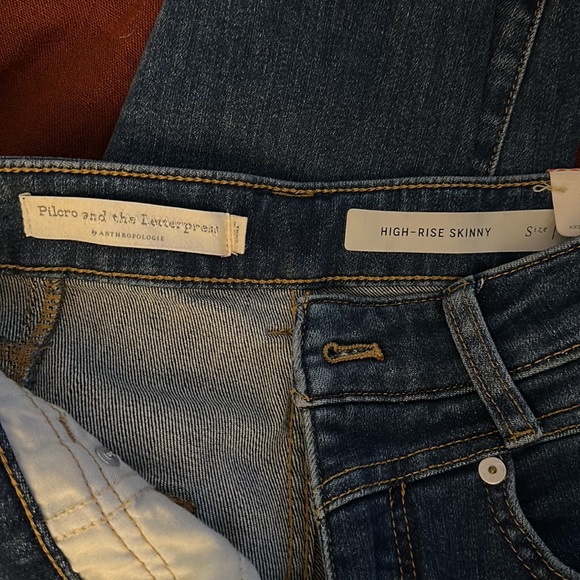 Anthropologie pilcro petite jeans high rise skinny - Picture 3 of 3